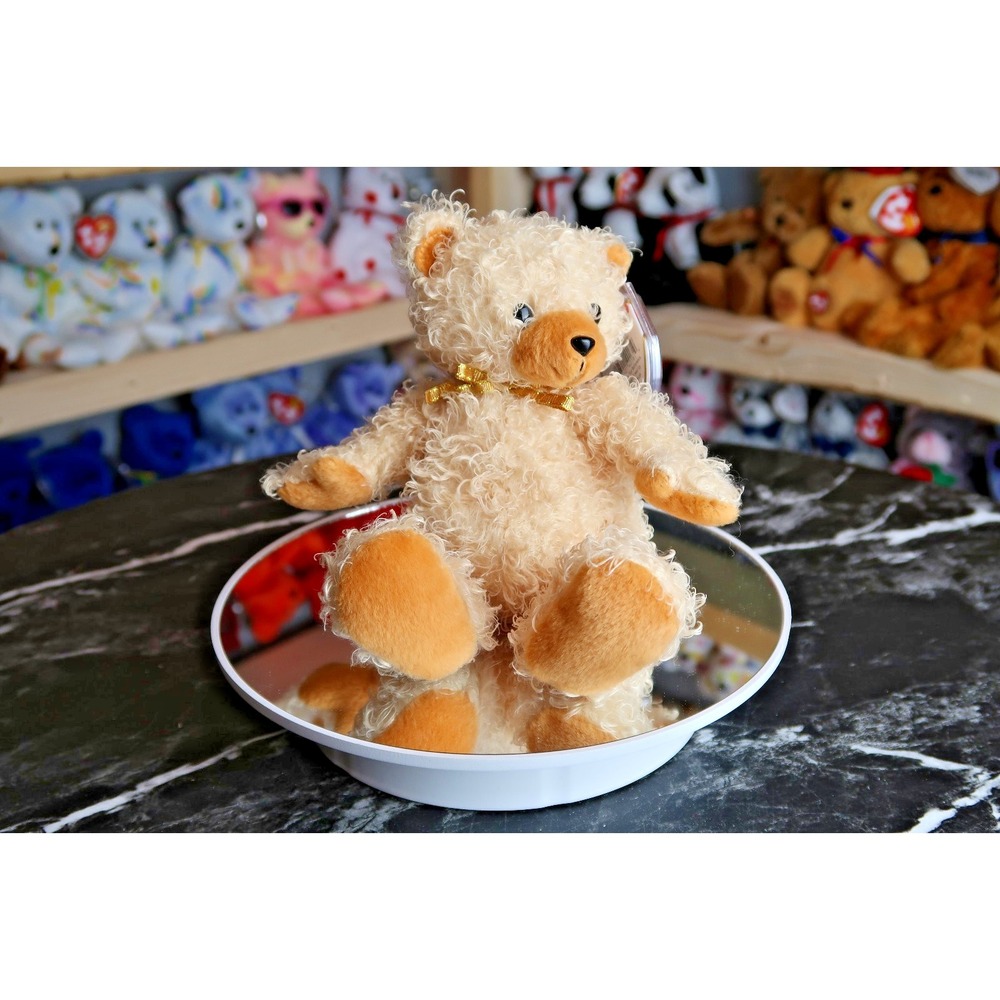 TY Beanie Baby - Curls the Bear | Tush Tag Issues | Vintage | Rare
